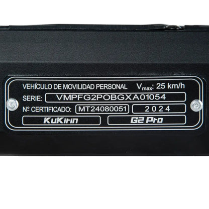 Kukirin G2 Pro VMP (EU) Electric Scooter